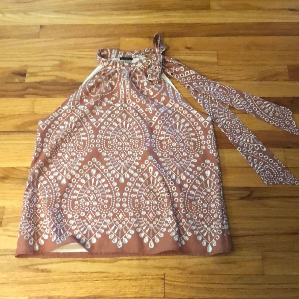 Gorgeous Ann Taylor Factory High Neck Top - Medium - Fully Lined